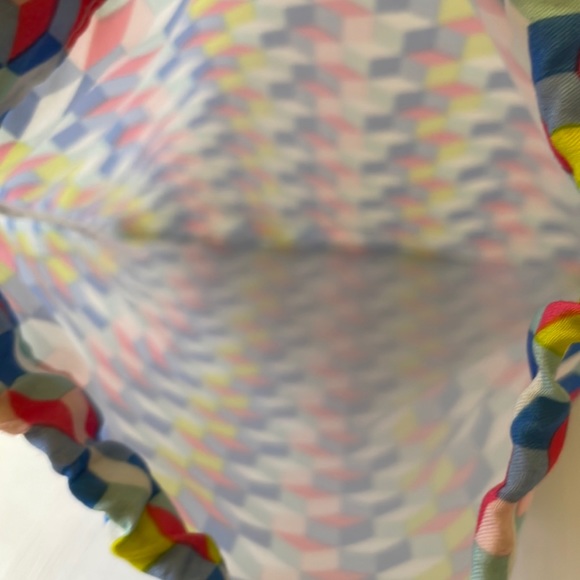 Ipsy geometric Power moves Drawstring glam Bag - Picture 4 of 7